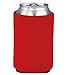 QualityPerfection 25 Red Party Drink Blank Can Coolers(12,25,50,100,200 Bulk Pack) Blank Beer,Soda Coolies Sleeves | Soft,Insulated Coolers | 30 Colors | Perfect For DIY Projects,Holidays,Events