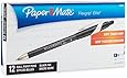 Paper Mate 85582 Flexgrip Elite Retractable Ballpoint Pens, Fine Point, Black, 12-Pack