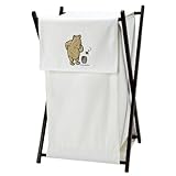 Disney My Friend Pooh Hamper, Sage/Ivory