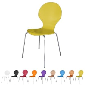 ... Metall Holz - sehr belastbar - Gelb: Amazon.de: Küche &amp; Haushalt