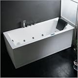 59 x 30 x 25 Whirlpool Bath Tub Configuration: Left Side