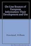 Online sources of European information : their development and use