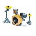 nanoblocks Drum Set MC (Yellow and Grey)