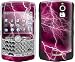 Apocalypse Pink (Lightening) Design Protective Skin Decal Sticker for Blackberry Curve 8300/ 8310/ 8320 Cell Phones