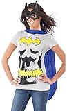 DC Comics Batgirl T-Shirt With Cape And Mask