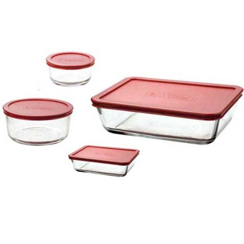 Anchor Hocking 8 Pc. Glass Kitchen Storage Set 92075