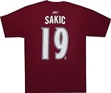 Colorado Avalanche Joe Sakic Captain T Shirt Reebok