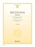 SCHOTT BEETHOVEN L.V. - SONATA D MAJOR OP. 28 - PIANO