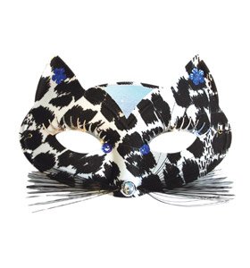 Childrens Toyshop  Toys : Eyemask: Leopard Black White