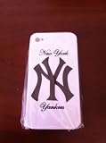 NY Yankees Iphone 4 Hard Case (White)