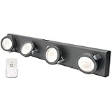 Rite Lite LPL704RC  LED Track Light with Remote, Grey