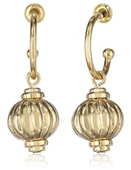 Carolee "Cerulean Skies" Goldtone Beaded Drop Earrings