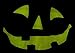 Glow in the Dark Jack O' Lantern Face | Halloween Pumpkin Costume Unisex T-shirt