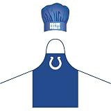 Indianapolis Colts NFL Barbeque Apron and Chef's Hat