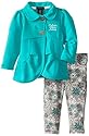 Calvin Klein Baby-Girls Infant Jacket with Printed Pants