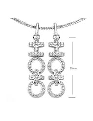 Double Happiness - Diamond And 18K White Gold Pendant