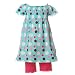 Little Girls Clothes Polka Dot Outfit FLAPDOODLES 4-6X