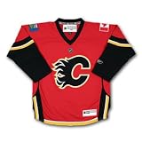 Calgary Flames CCM Child Replica (4-6X) Alternate NHL Hockey Jersey Size 2-4Years