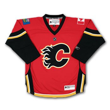 Calgary Flames Reebok Child Replica (4-6X) Home NHL Hockey Jersey Size Child (4-6X)