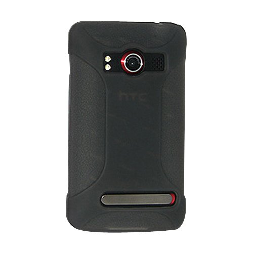 Amzer Silicone Skin Jelly Case for HTC EVO 4G (Grey)