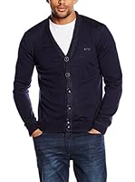 Armani Jeans Chaqueta Punto (Azul)
