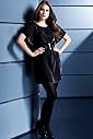 Limited Collection Velvet Belted Dress with Silk