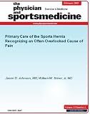 Primary Care of the Sports Hernia (The Physician and Sportsmedicine)