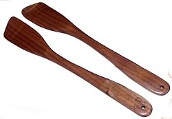 Baerreis Fifteen Inch Wok Set, Left - Right Hand Stir Fry, Walnut, USA Made, walnut 15 inch