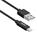 Lightning Cable, [Extra Long 10ft 3m long] JOTO Apple MFi Certified Lightning to USB Cable, Data Sync Charge Cable for iPhone 6S 6 Plus 6, iPad Pro, Air 2, mini 4, iPod touch 5 6th, nano 7th (Black)