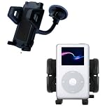Flexible Car Windshield Holder for the Apple iPod Photo (40GB) - Gomadic Brand