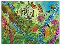 MELISSA & DOUG 60 PC WORLD OF BUGS JIGSAW PUZZLE