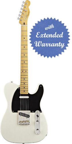 Squier by Fender Classic Vibe Telecaster '50s, Maple Fretboard with Gear Guardian Extended Warranty - Vintage Blonde
