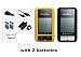Sport-Guide Mate GP-101 - (Bundle with 2 batteries) - Sport Tracker / GPS data logger with 200,000 way point record / wayfinder / position finder / digital compass / speedometer/ altimeter / G-mouse and more