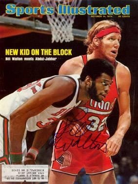 Bill Walton (Portland Trail Blazers) autographed Sports Illustrated Magazine