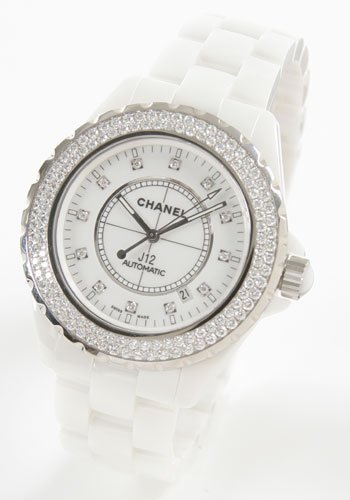 [シャネル]CHANEL 腕時計 スポーツ J12 オートマチック ダイヤモンド セラミック ホワイト H2013 メンズ [並行輸入品]