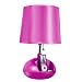 Checkolite iHL 64-M_Pink iHome iPod Speaker 60-Watt Desk Lamp, Metallic Pink