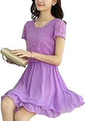 General Print Summer Bubble Dress Midi Dress 