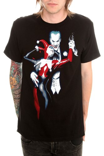  DC Comics Batman Harley Quinn And Joker T-Shirt