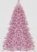 6.5' Pink Mauve Full Artificial Christmas Tree - Unlit