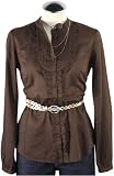 Fossil Blouse - Sadie (Color: Demitasse)
