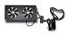 Coolerguys Cabcool1202 Dual 120mm Fan Cooling Kit w/thermal control for Cabinet or Home Theaters