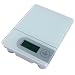 EatSmart Precison Touch Digital Glass Top Kitchen Scale, White