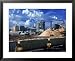 Paper Mill and Wood Processing Ptstjoe, FL Architecture Framed Art Poster Print by Jeff Greenberg, 31x25
