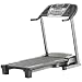 The Proform 775 CT Treadmill features an audio trainer, 2.25 CHP commercial mach Z motor, 7 x 30 Matrix display, Interactive Racetrack, scrolling trainer display, Proshox Plus Cushion, Clearview Multi Color Backlit displays Pace, Speed, Time, Dist, Cal, Incline, and Pulse. 9 crosstraining programs (3 total, 3 upper, 3 lower) and 2 learned programs. Includes CoolAire workout fan, 2 lb. handweights, EKG grip pulse / Optional chest, Easy Lift Shock. Digital QuickSpeed control up to 10.0 mph. Tread belt: 20" x 55". Digital quick incline control 0-10%. 300 lb. User Capacity.