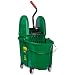 Rubbermaid Commercial FG757888 WaveBrake Down Press Combo High-Performance Mopping System, 35 qt Capacity, 20.1" Length x 15.7" Width x 36.5" Height, Green