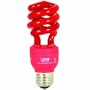 Feit Electric ESL13T/R 13-Watt Compact Fluorescent Mini Twist Bulb (60-Watt Incandescent Equivalent), Red