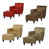Audrey Chair and Ottoman