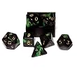Green Onyx 7-piece Dice Set