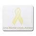 Spinal Muscular Atrophy Awareness Ribbon Mouse Pad
