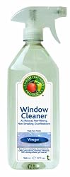 Earth Friendly Products Window Cleaner, Vinegar, 32-Ounce Bottle (Pack of 6)